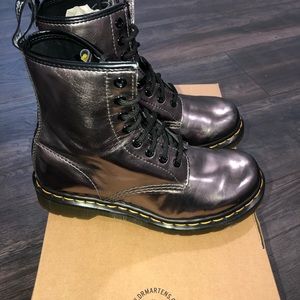 Metallic Dr. Martens